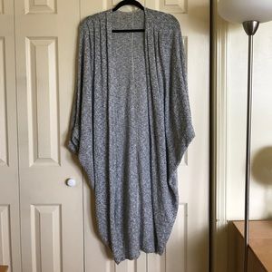 American Apparel Open Front Shawl Cardigan
